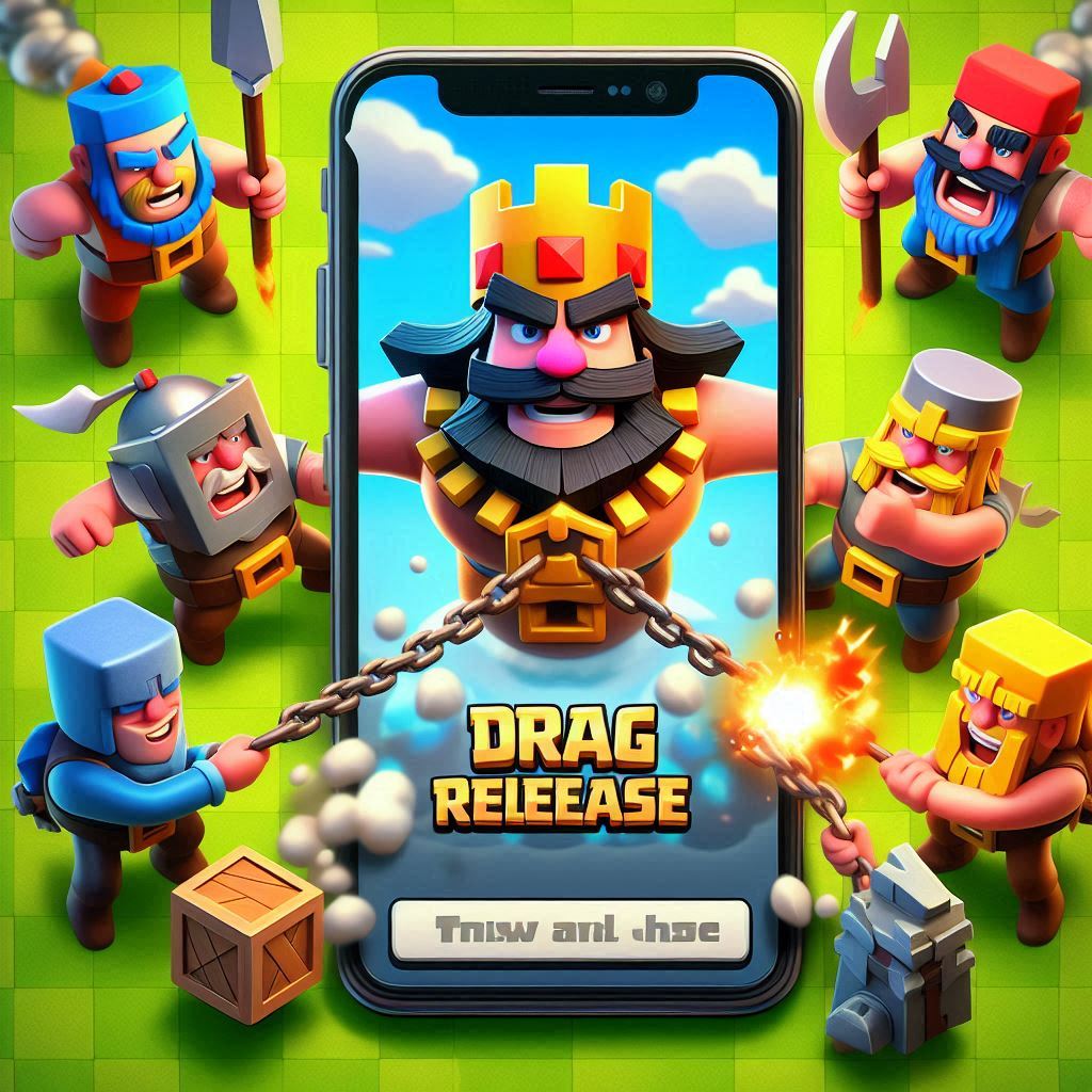 Drag release game mechanics